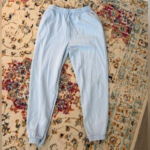 Zara Light Blue Track Joggers